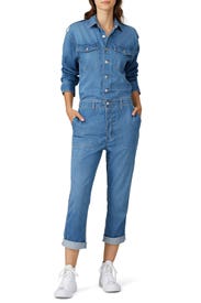 The Denim Crew Jumpsuit by Current/Elliott