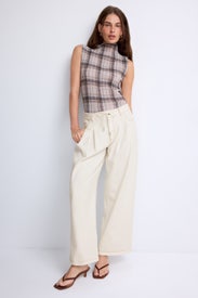 Slouched Tie Up Jeans by Lioness