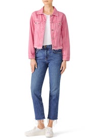 Wild Cherry Denim Jacket by Sanctuary