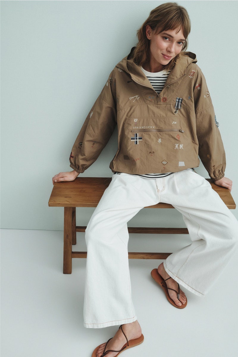 Claira Emb Anorak Jacket by Sea New York