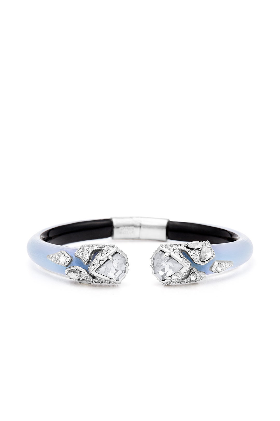 Blue Fractured Hinge Cuff by Alexis Bittar