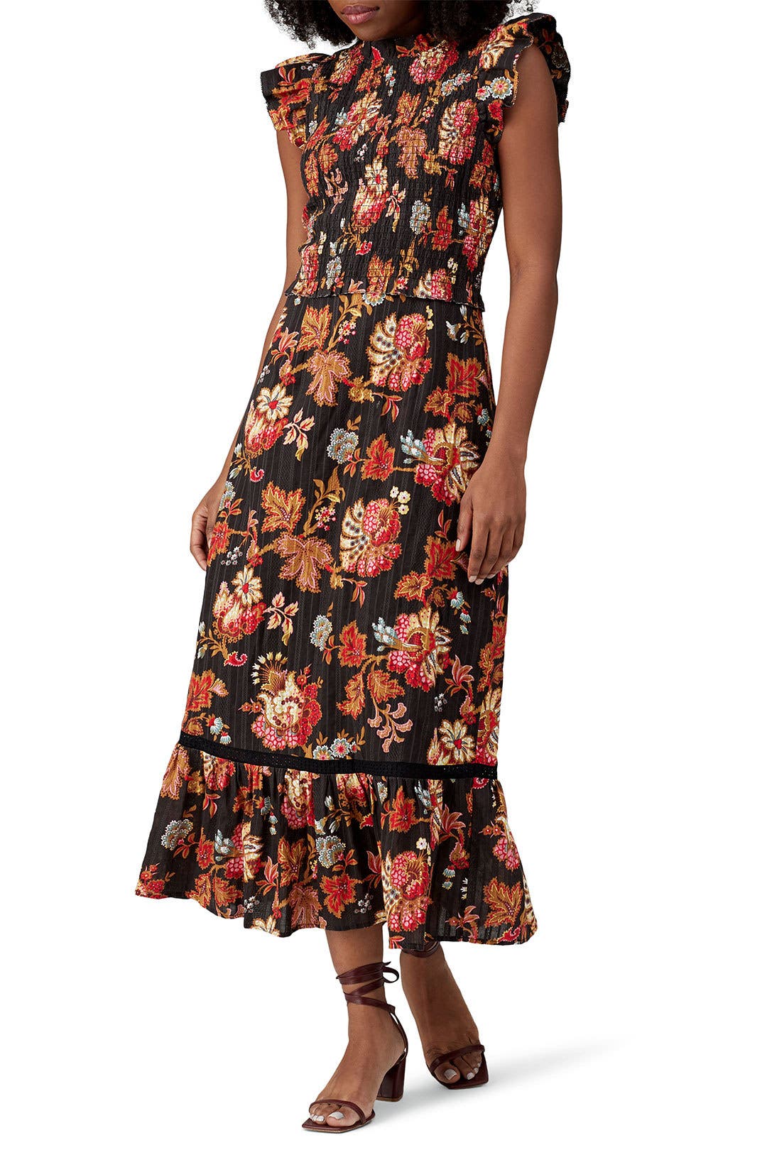 Pascale Midi Dress by Sea New York | Rent the Runway