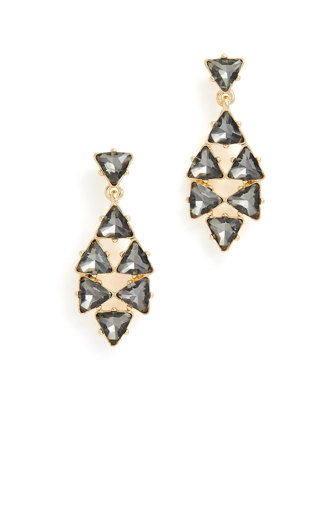 Triangle Drop Earrings by Slate & Willow Accessories