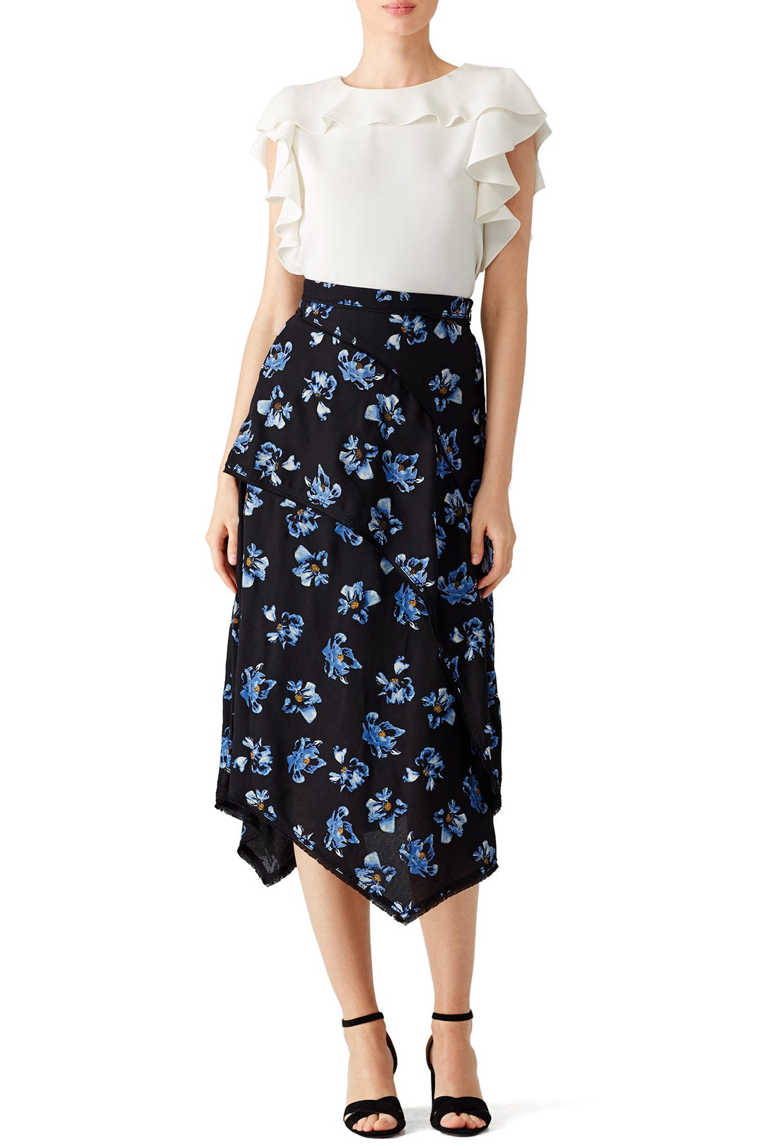 White Colette Top by Amanda Uprichard 0