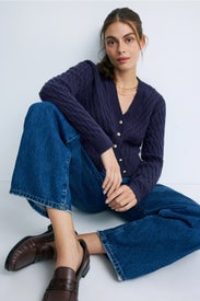 Bria Crew Neck Cardigan by Area Stars