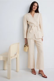 Vassila Belted Blazer by Claudie Pierlot