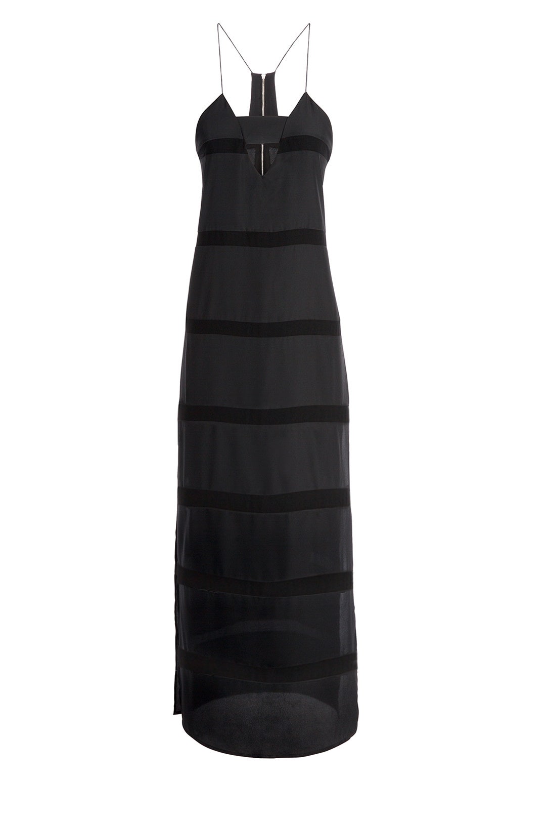 Black Midnight Maxi Dress by FINDERS KEEPERS 0