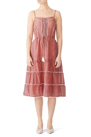 Azalea Printed Midi Dress by Greylin
