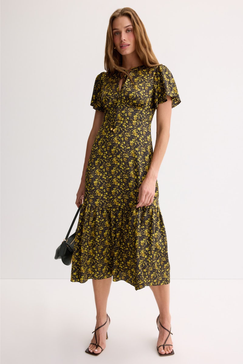Floral Midi Dress by MICHAEL KORS - Photo 0