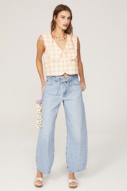 Apricot Georgia Top by Rachel Antonoff