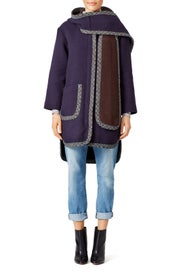 Hooded Scarf Coat by See by Chloé