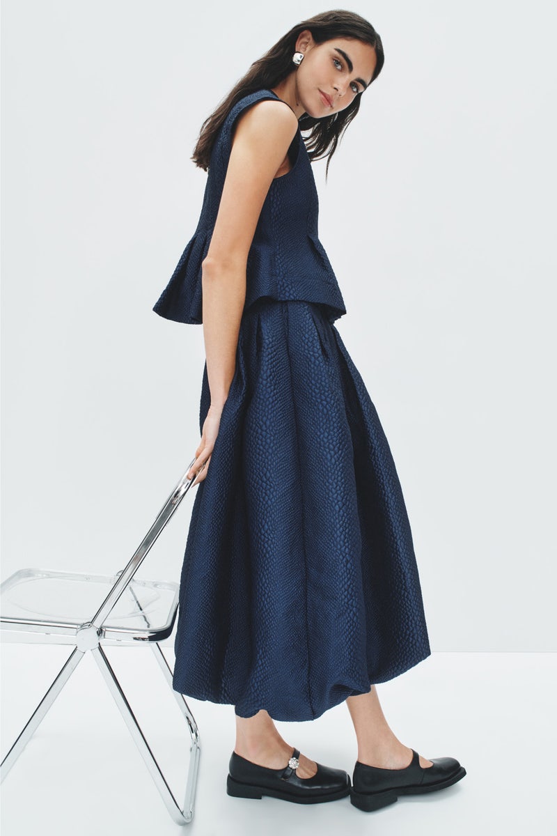 Fayetta Embossed Bubble Skirt by Sea New York - Photo 0
