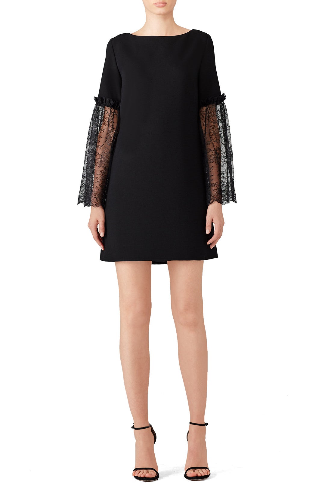 Black Lace Aline Dress by Slate & Willow 0