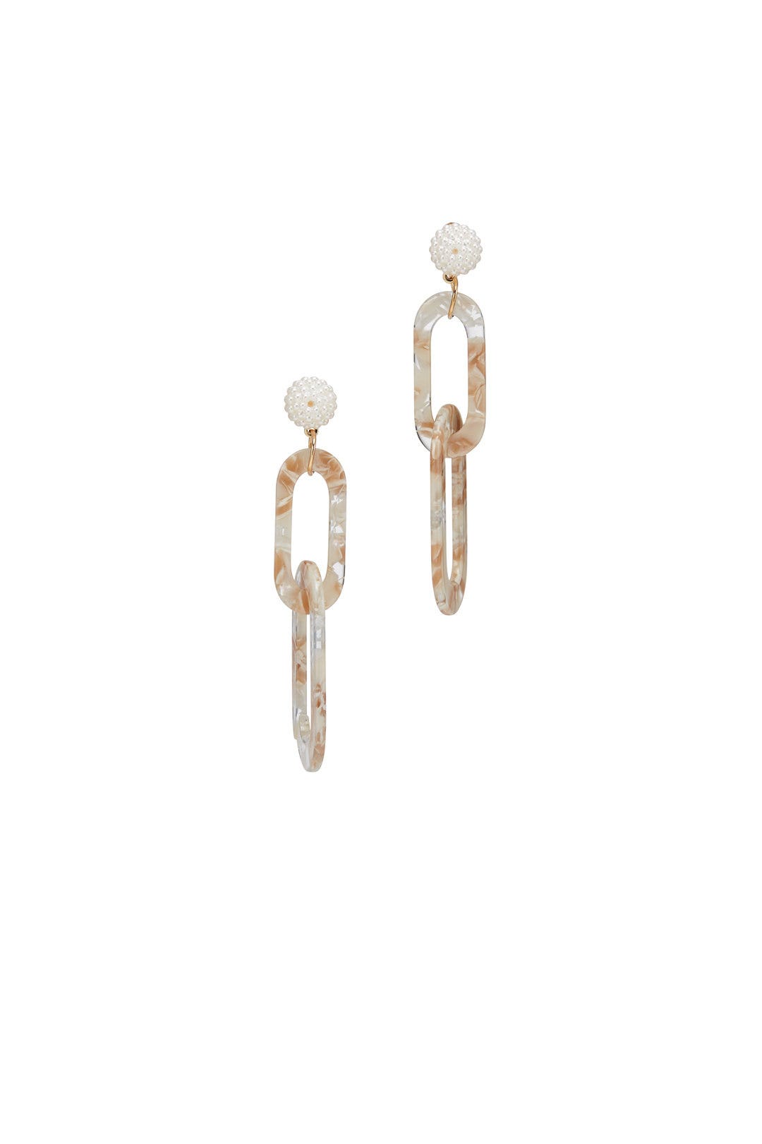 Neutral Oval Drops by Slate & Willow Accessories