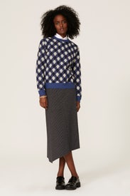 Williams Argyle Sweater by Wales Bonner