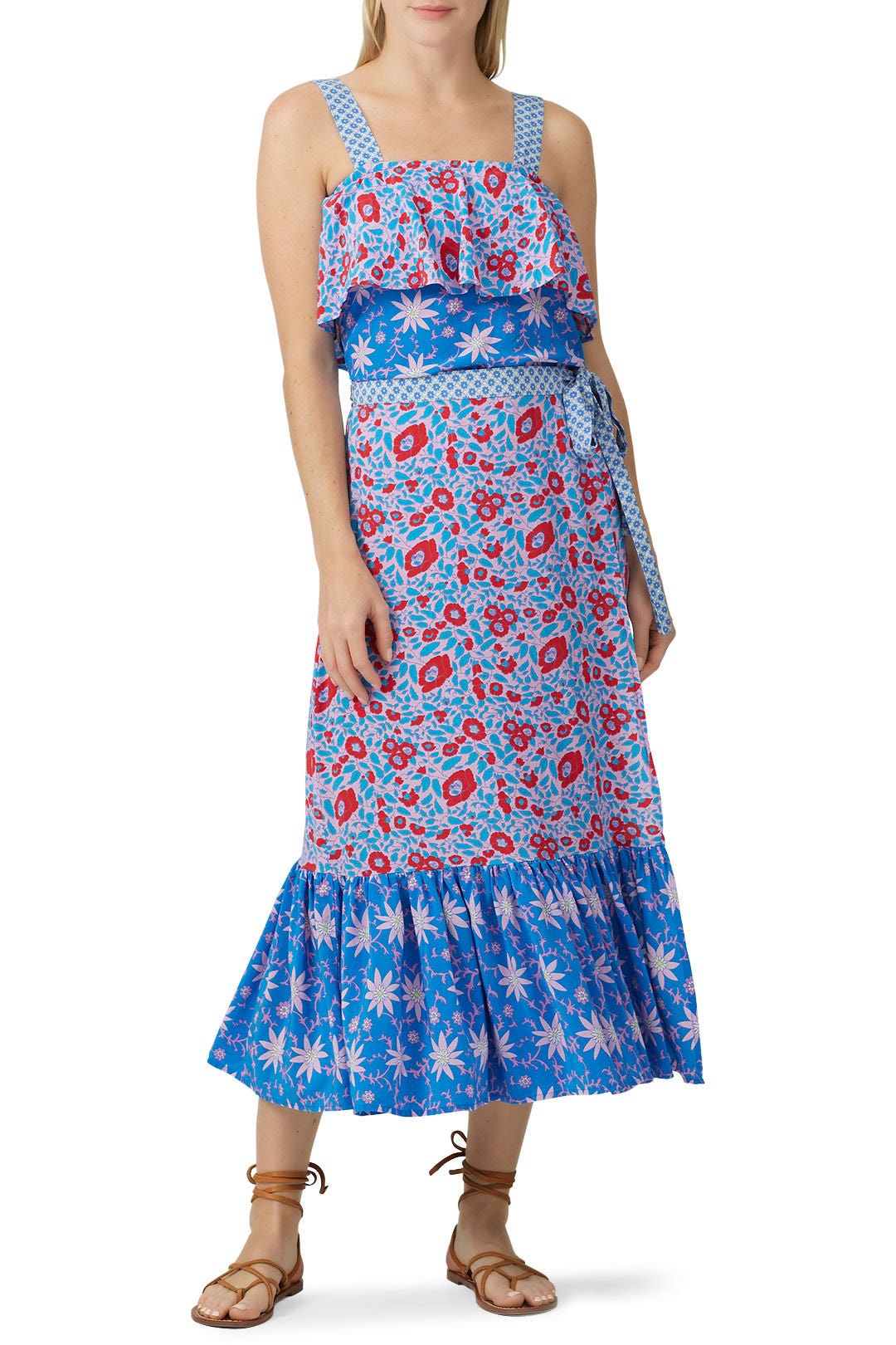 Floral Wrapped Skirt by Warm 0