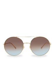 Round Ombre Sunglasses by Gucci