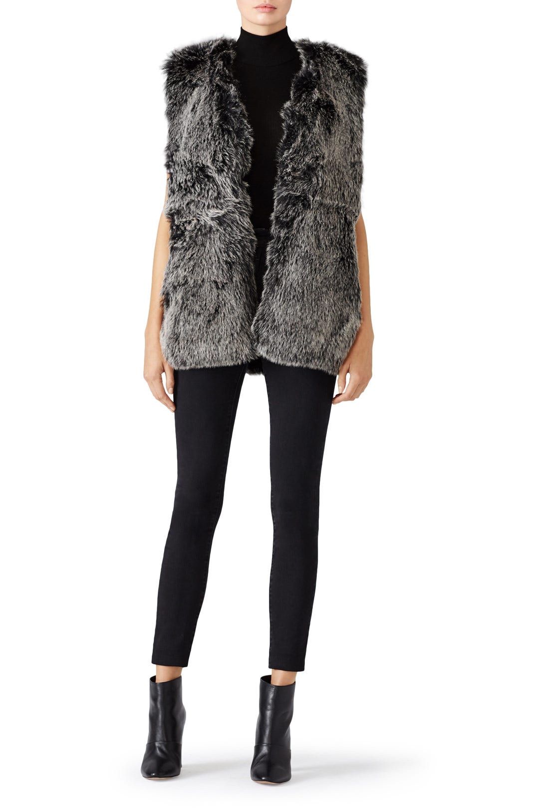 Viloria Faux Fur Vest by RAGA 0