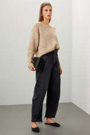 Oatmeal Knit Sweater by Thakoon x RTR
