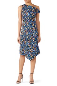 Off the Shoulder Twist Dress by Atlein