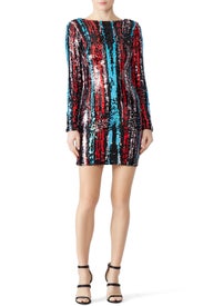 Multi Sequin Lola Sheath by Dress The Population