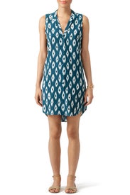 Neko Ikat Adalyn Dress by Equipment