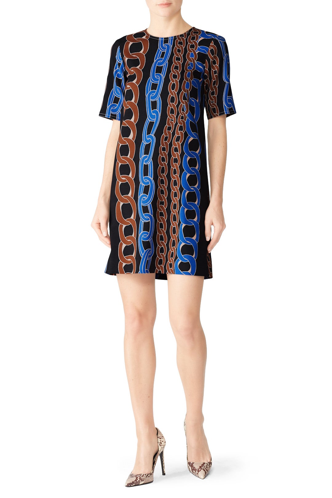Chain Print Dress by Marni Rent the Runway