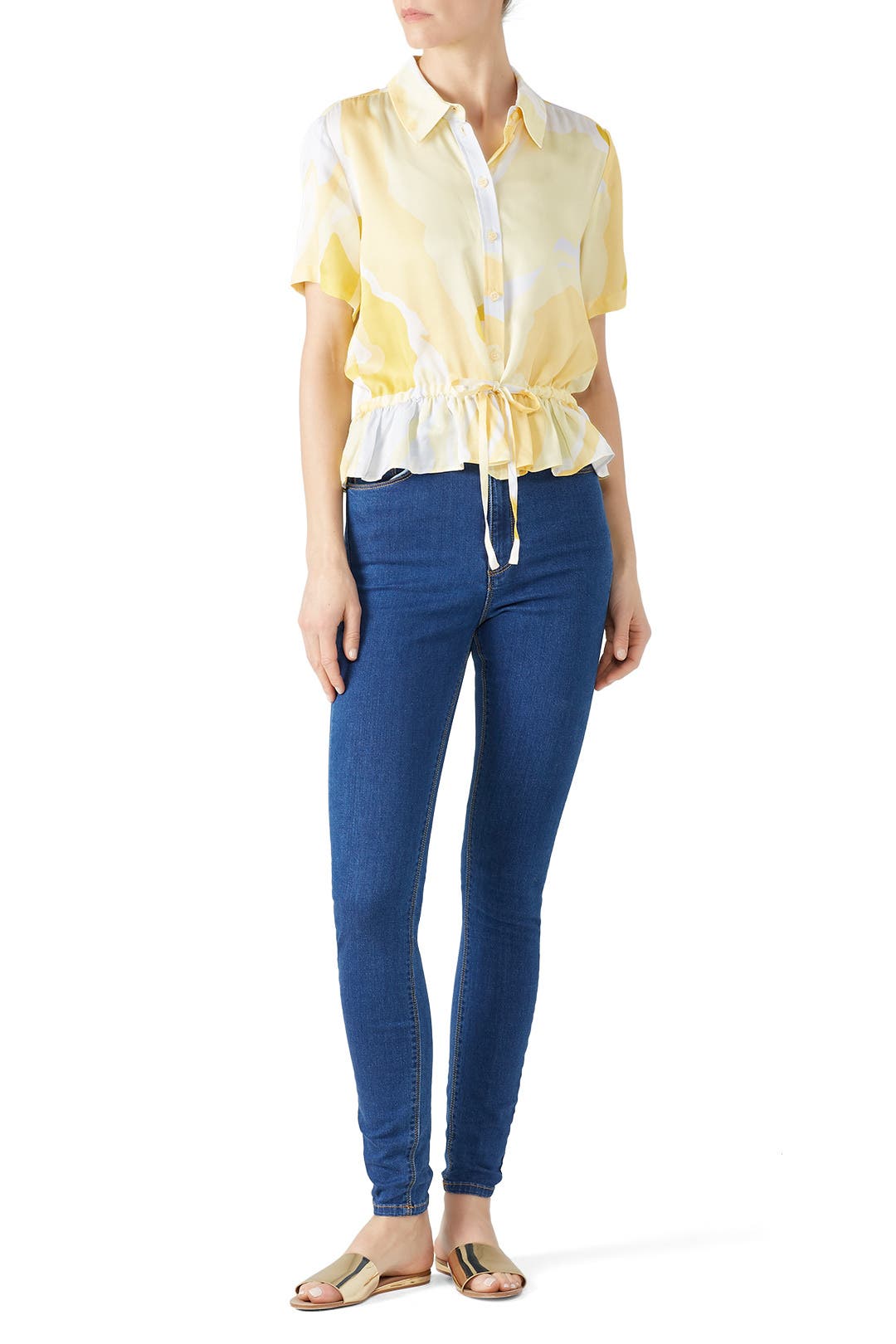 【関税込み】Stine Goya イエロー Frankie トラウザーズ Francesca Sweater by STINE GOYA | Rent the Runway