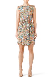 Orange Floral Dress by Slate & Willow