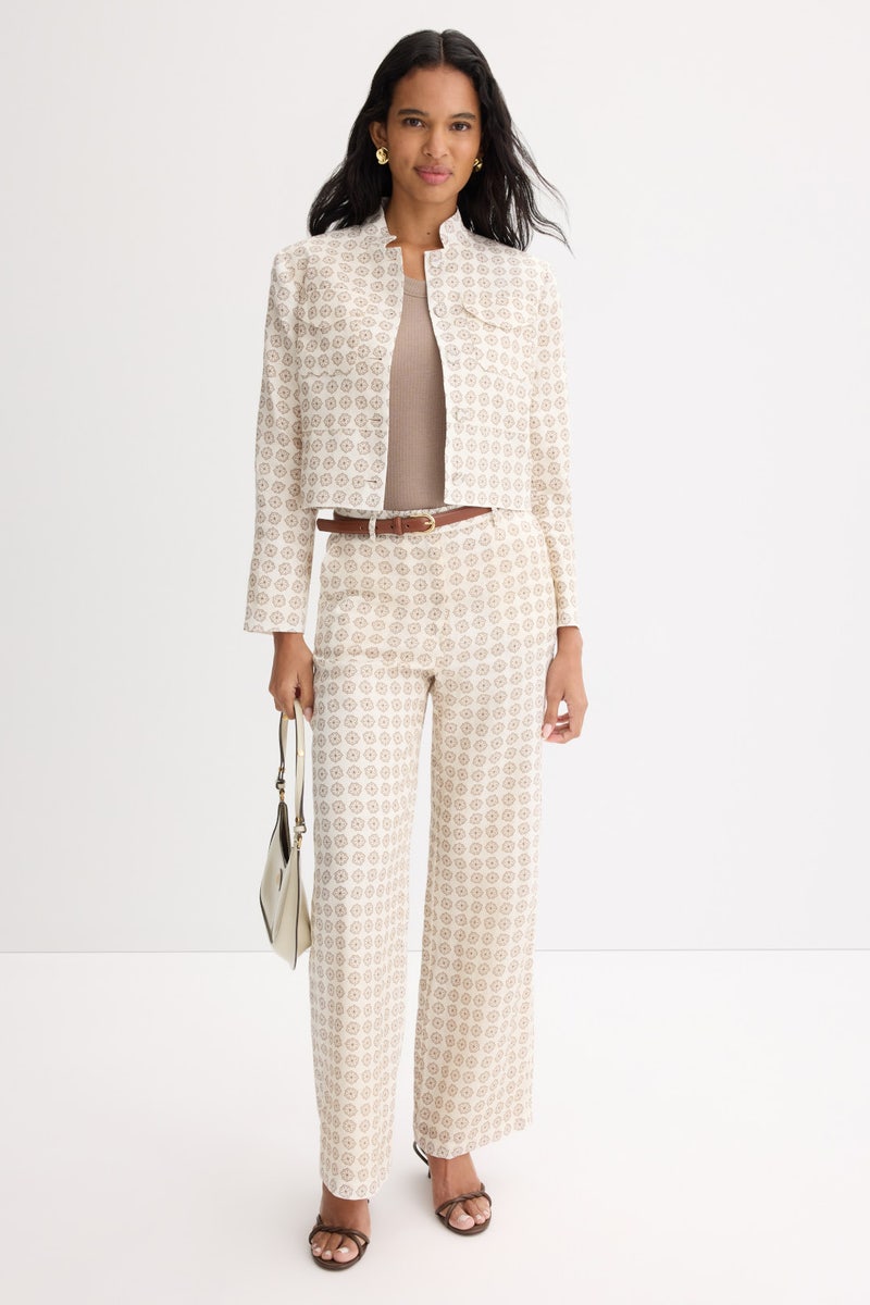 Cropped Structured Pocket Jacket by Ted Baker London - Photo 0