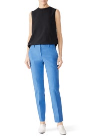Blue Tailored Trousers by Theory