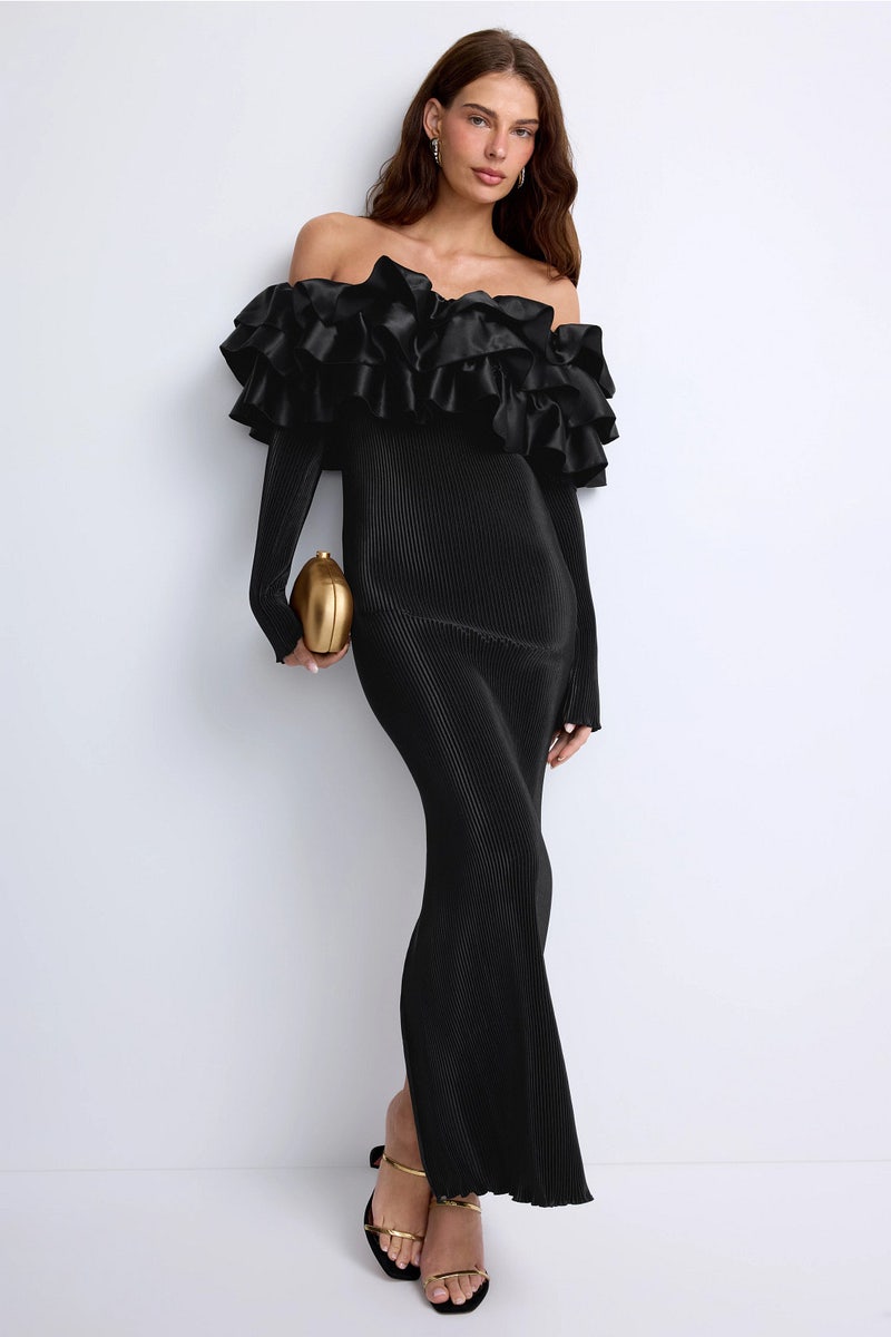 Paris Sleeved Tube Gown by L'IDÉE - Photo 0