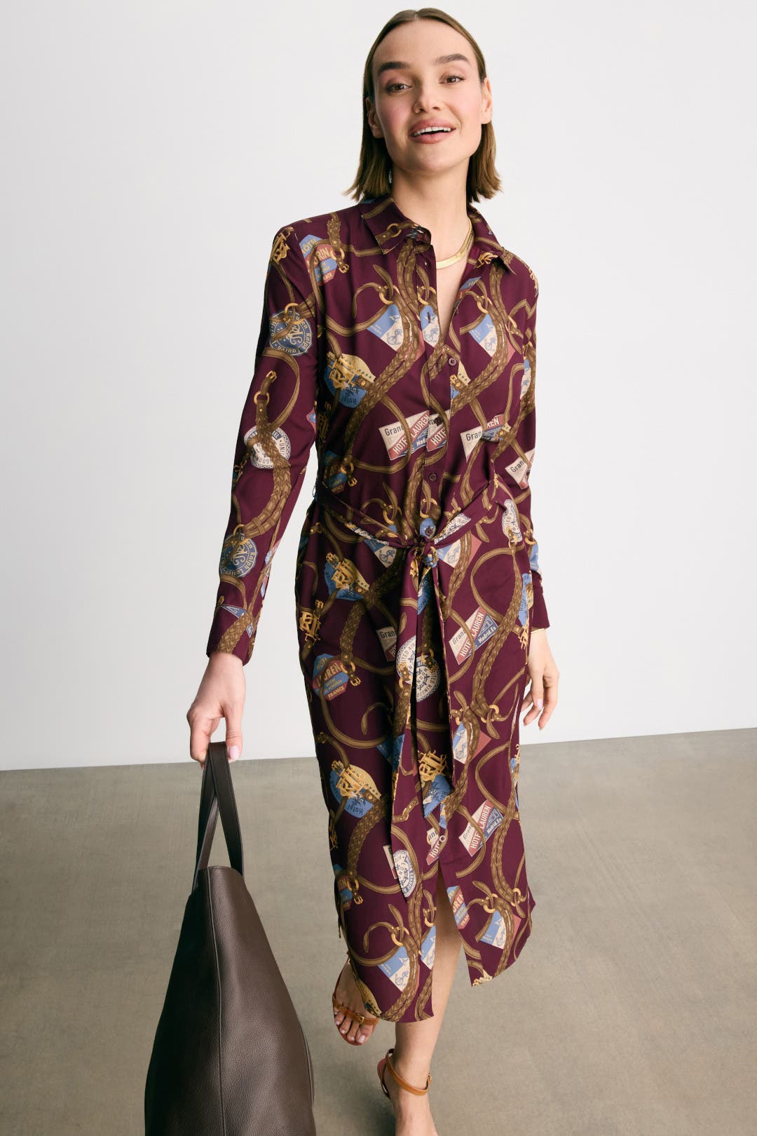 Fayella Long Sleeve Dress by Lauren Ralph Lauren | Rent the Runway