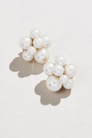 Popcorn Earrings by Oscar de la Renta