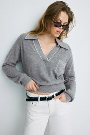 Berlin Collared Sweater by Sandro