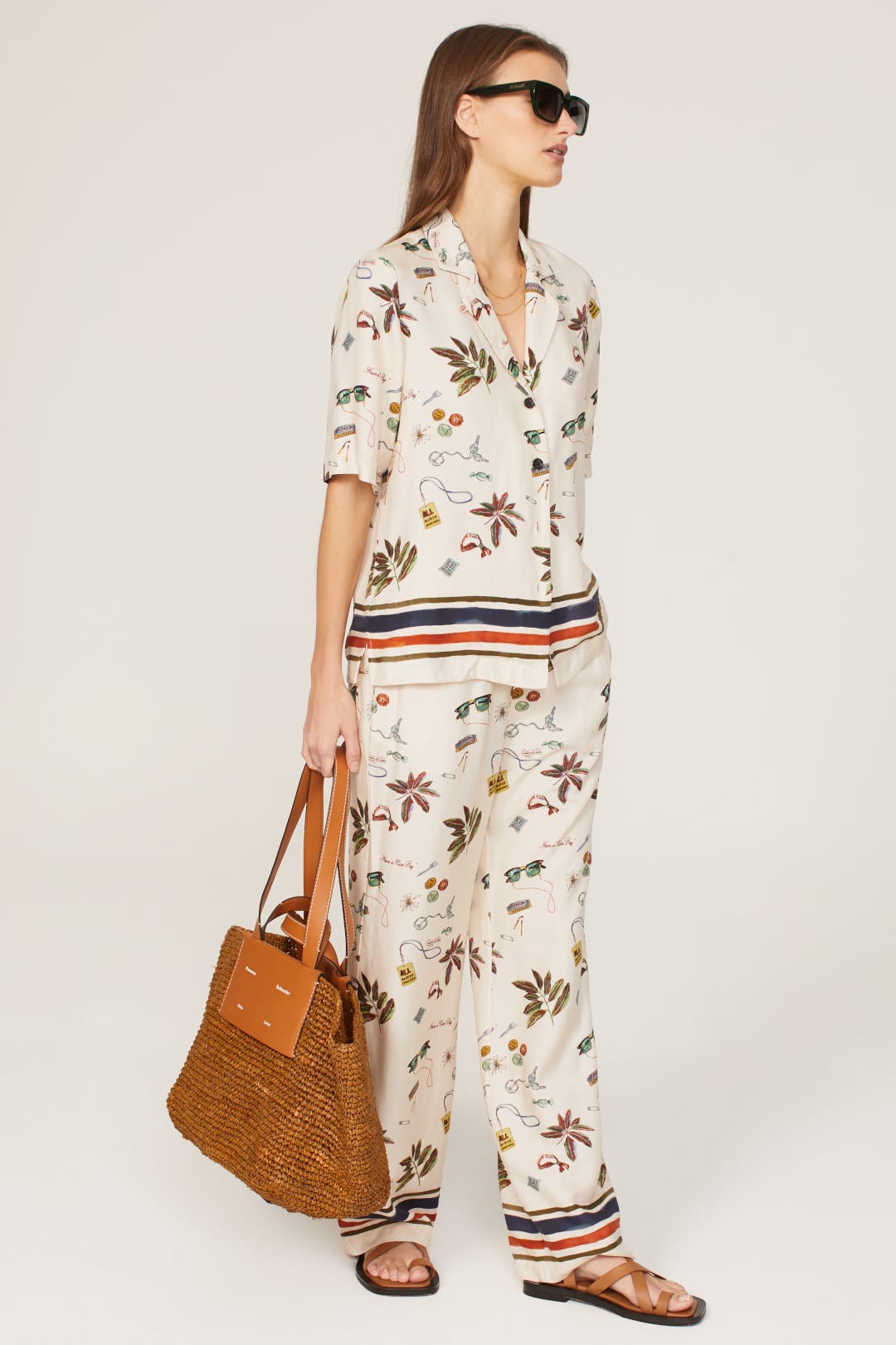 Printed Camp Shirt by Scotch & Soda | Rent the Runway