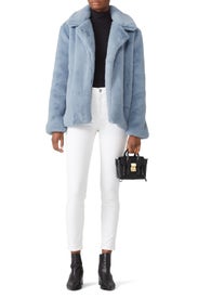 Take It On Faux Fur Jacket by somedays lovin