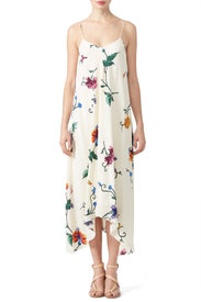 Bella Floral Handkerchief Maxi by Tibi