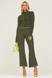 Ribbed Mock Neck Skivvy by Arthur Apparel