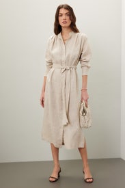 Midi Length Shirtdress by Fifteen Twenty