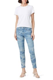 Cate Mid Rise Ankle Skinny Jeans by rag & bone JEAN
