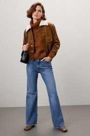 Shearling Collar Jacket by Adam Lippes x RTR