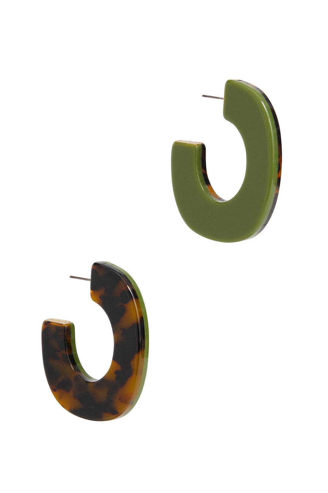 Green Resin Hoops by kate spade new york accessories 0