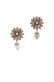 Floral Drop Earrings by Marchesa Jewelry