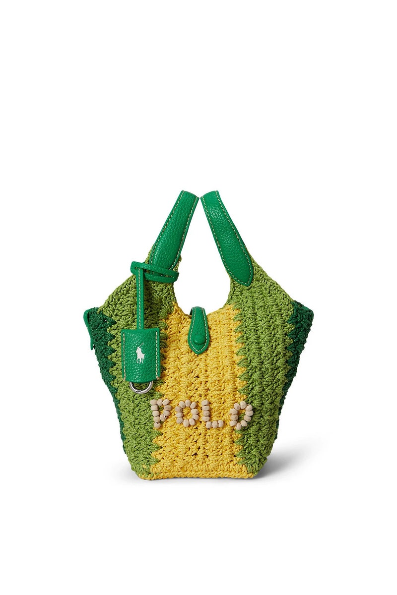 Small Crochet Crossbody by Polo Ralph Lauren Accessories