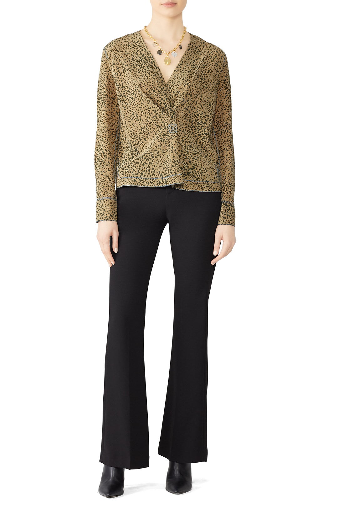 Shields Cheetah Top by rag & bone 0