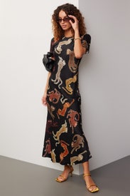 Jaguar Dress by Silk Laundry