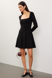 Skylar Flare Mini Dress by Toccin