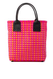 Small Printed Woven Tote by Truss