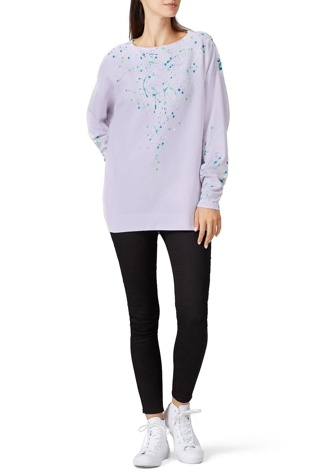 Splatter Paint Sweatshirt by Wildfox 0